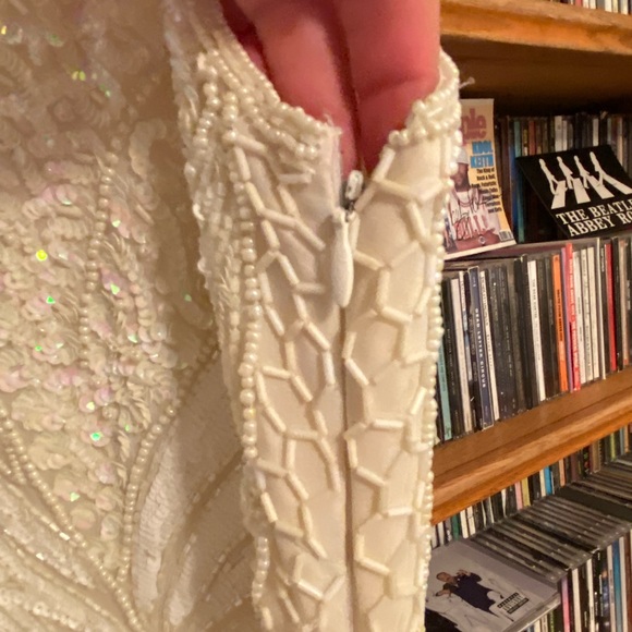 AMAZING White Flapper Dress - Picture 5 of 10